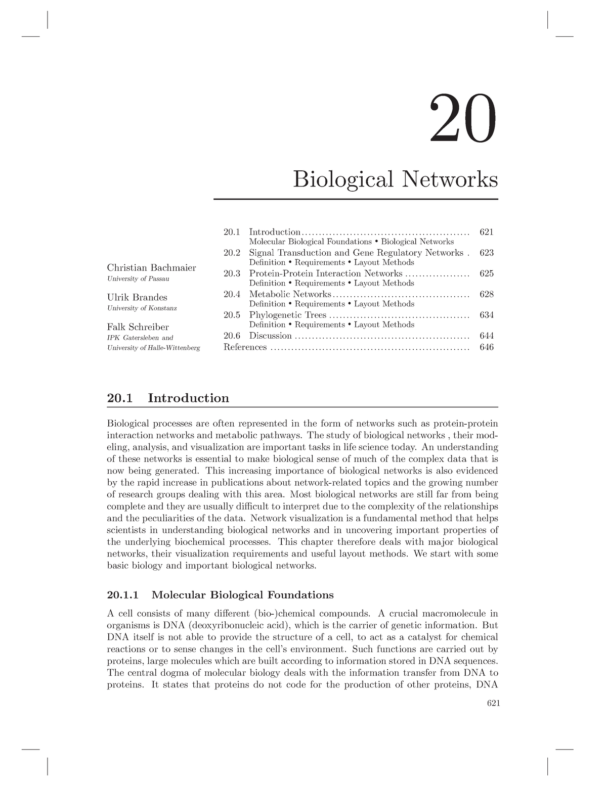 Biology - Computational Biology and Bioinformatics - Studocu