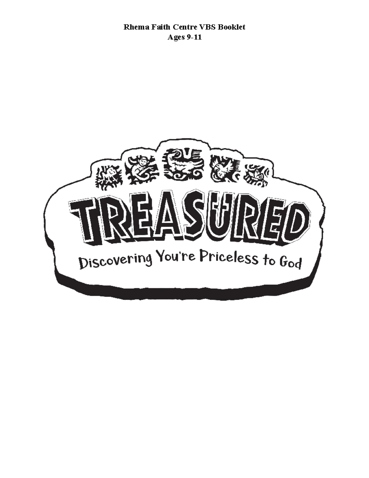 VBS Booklet 9-11 - Ages 9- Day 3 Hidden in the find-a-word are 12 words ...