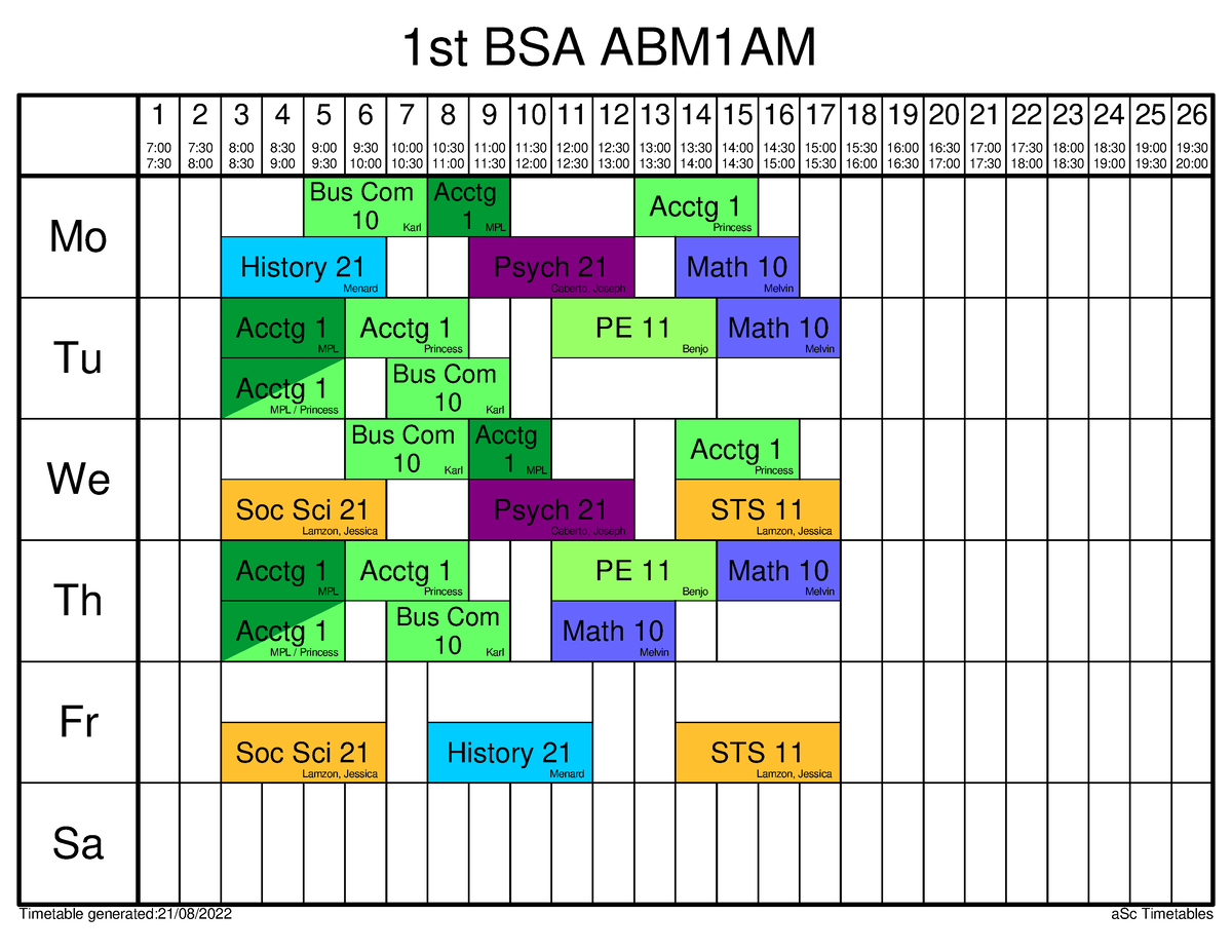 1st 2022 2023 college per block V4 - History 21 Menard Psych 21 Caberto ...