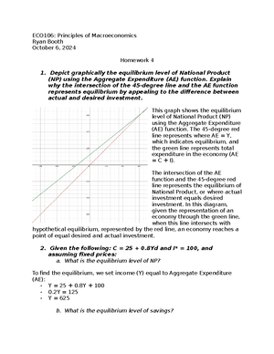 Week Three Study Notes ECO 106 - Week Three Study Notes Principles of ...