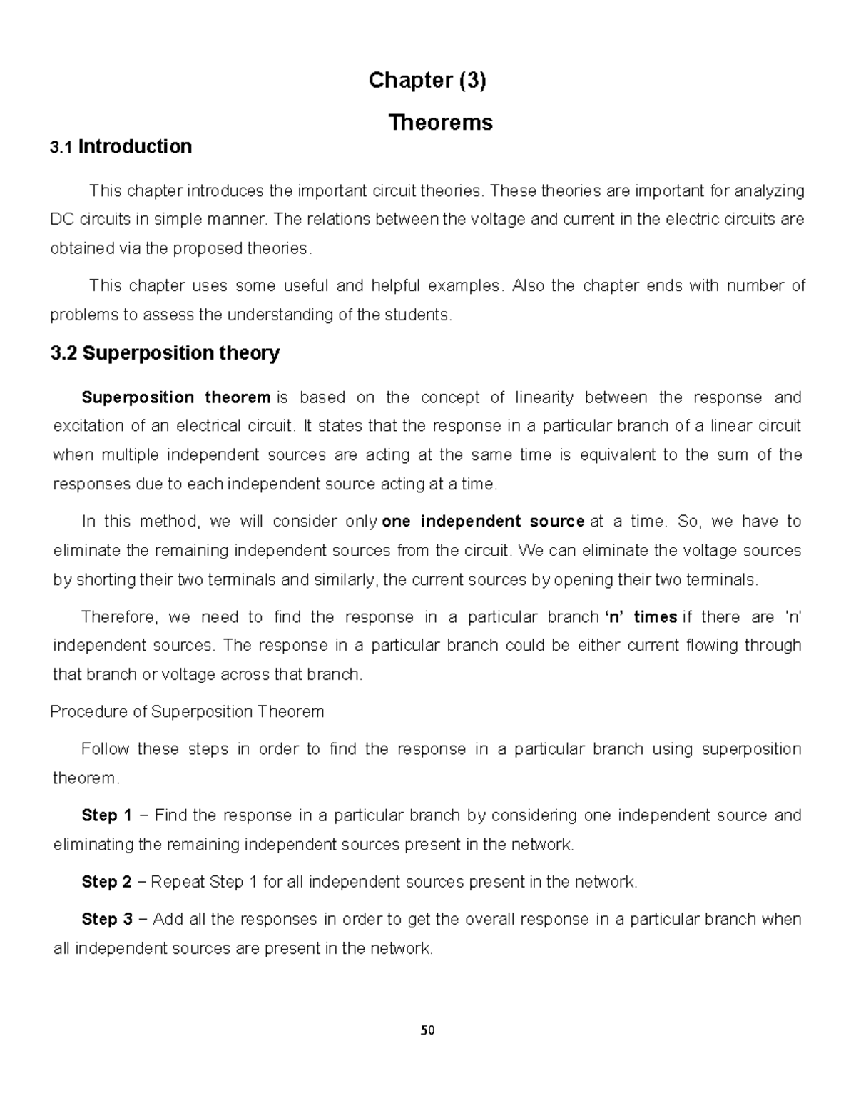 Chapter 3 - ............. - Chapter (3) Theorems 3 Introduction This ...