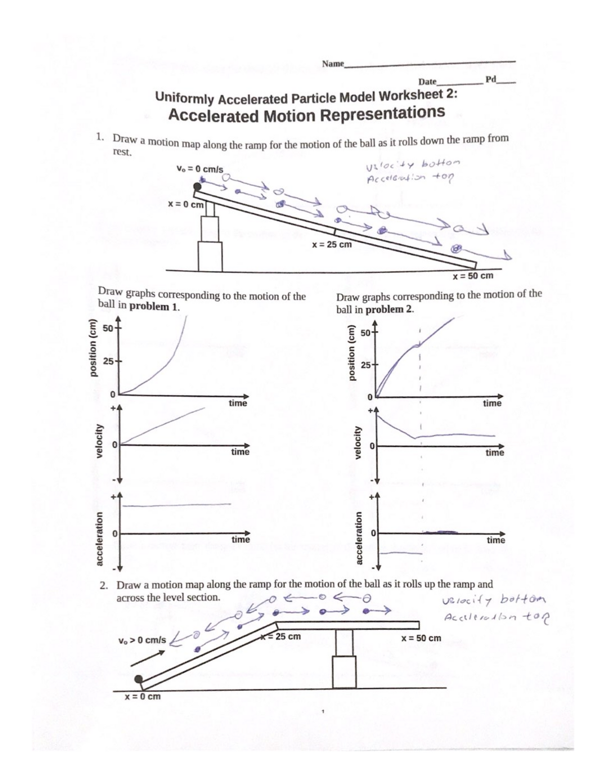 uniformly-accelerated-particle-model-worksheet-2-phy-241-studocu
