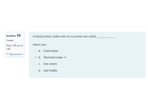 Data Structures And Algorithms (ITE6201) LAB Quiz - Application ...