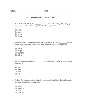 Mod 1 The Human Person Module Summary ...