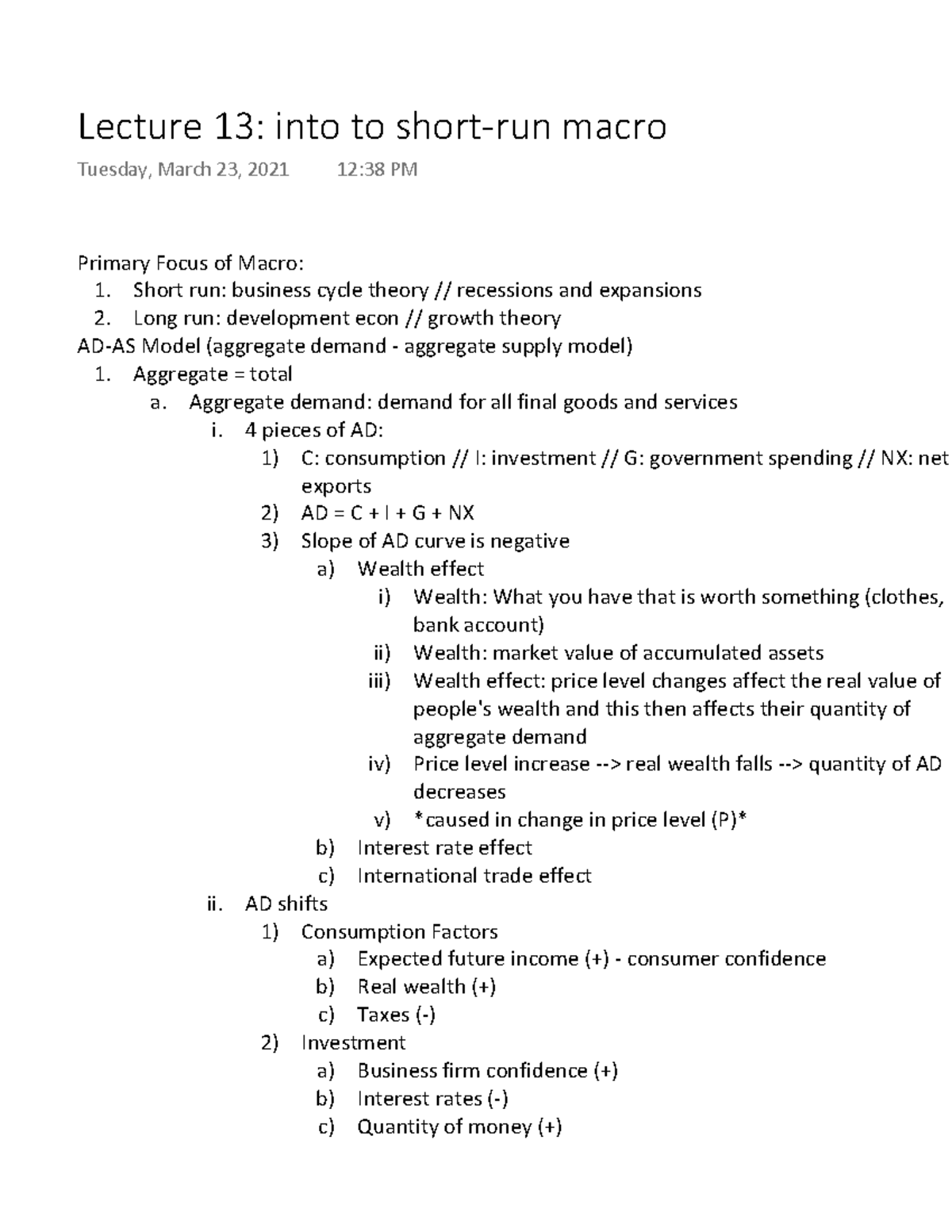 lecture-13-into-to-short-run-macro-primary-focus-of-macro-1-short