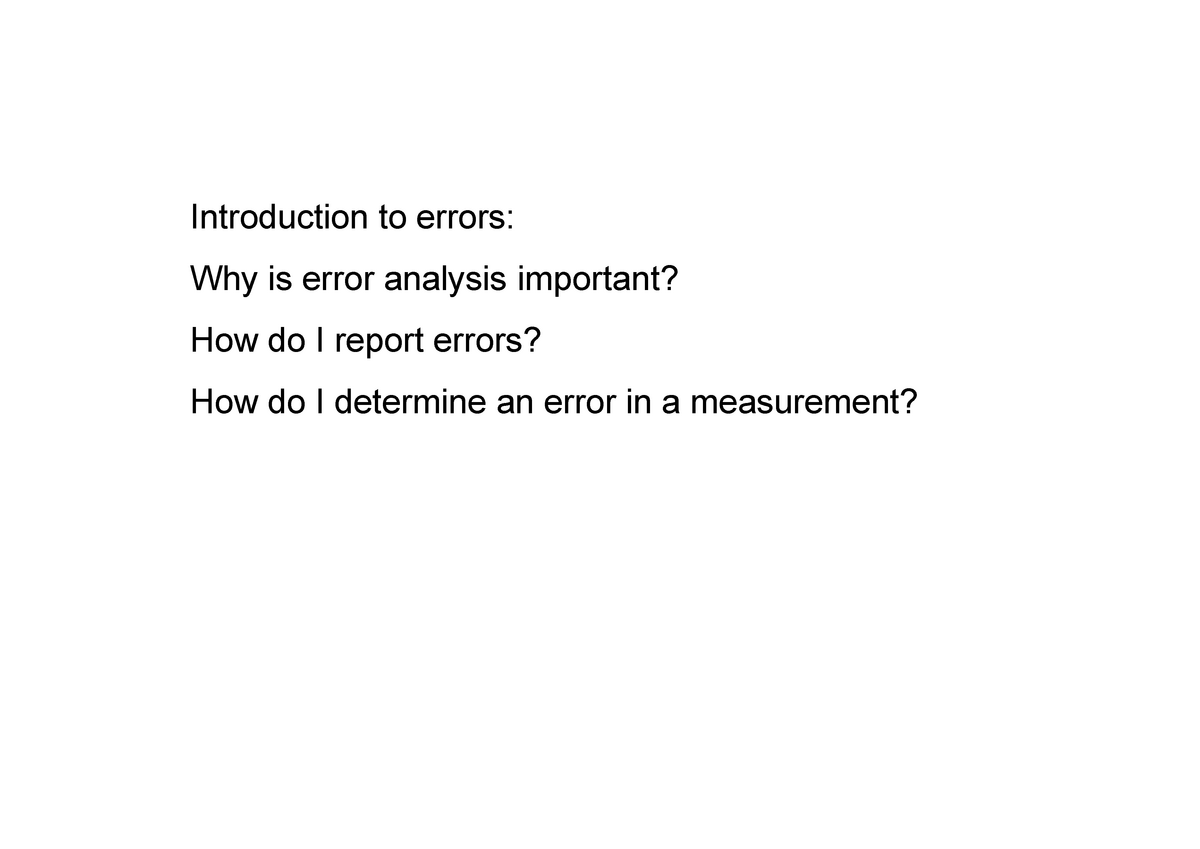 error-i-recording-errors-2016-introduction-to-errors-why-is-error-analysis-important-how-do