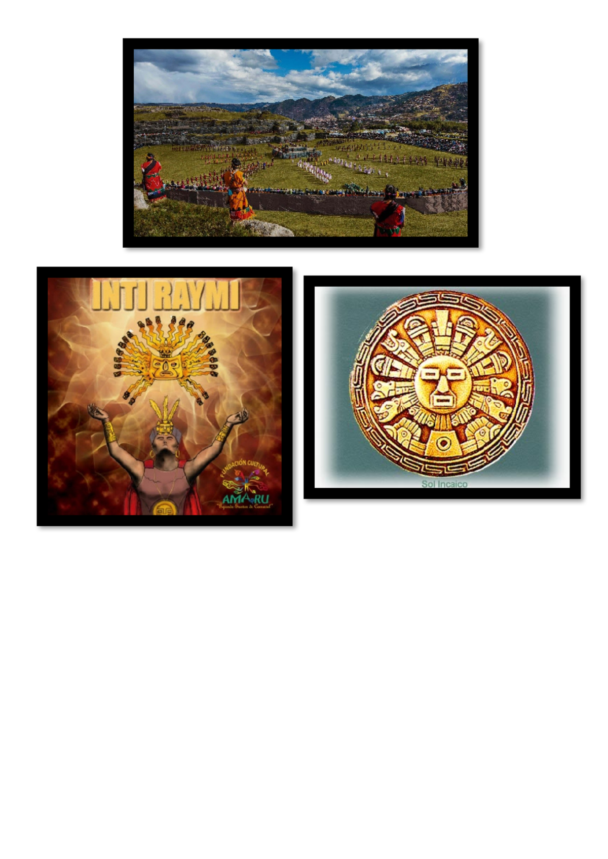 INTI Raymi - Ingles - Studocu