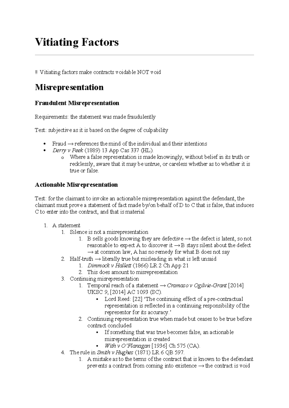 Vitiating Factors - Vitiating Factors !!️️ Vitiating ️factors️ make️ ...