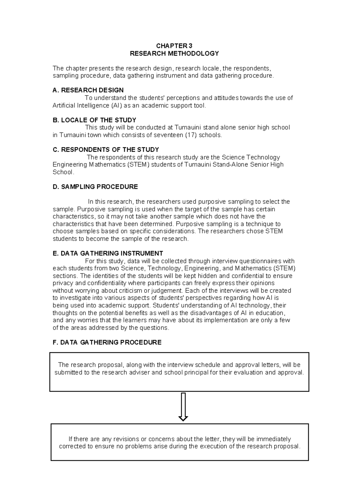 Methodology - Summary Practical Research - CHAPTER 3 RESEARCH ...