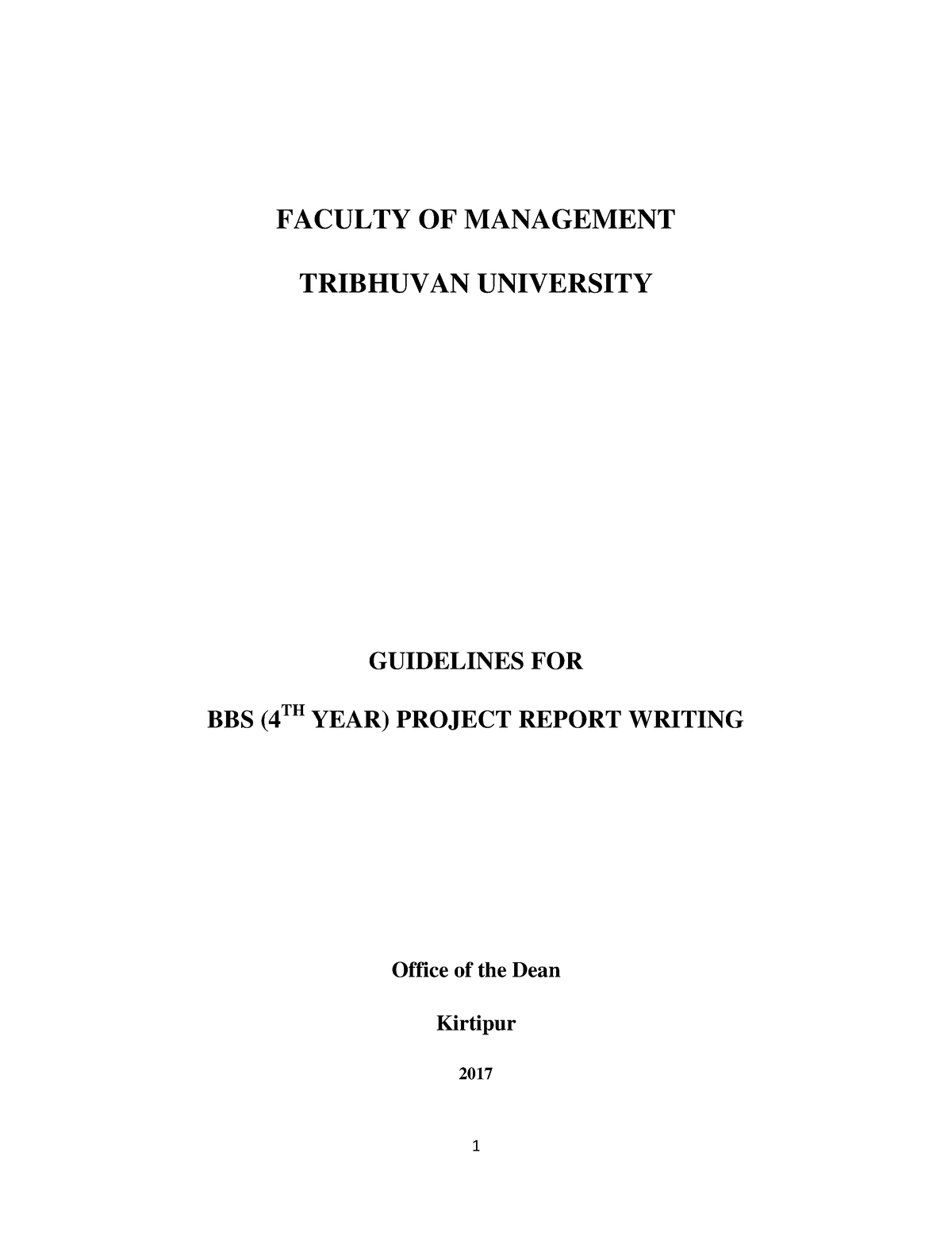 thesis bbs 4th year