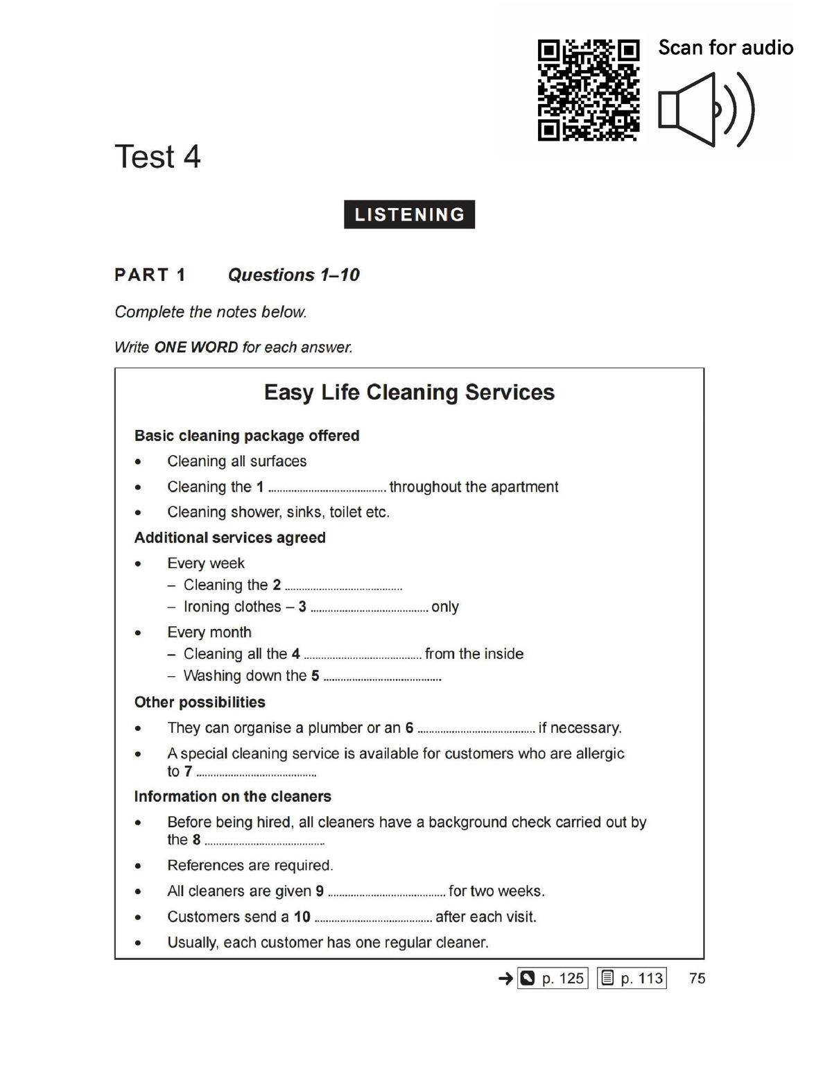 C17-T4-Listening - Cambridge IELTS 17 - IELTS Practice - Studocu