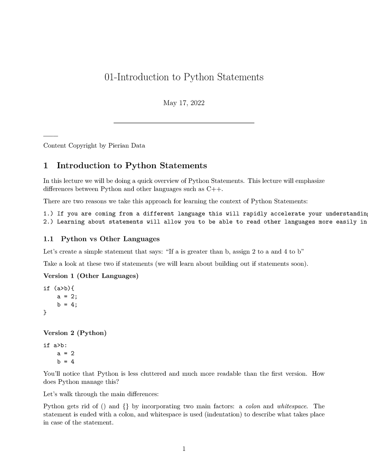 01-introduction-to-python-statements-this-lecture-will-emphasize