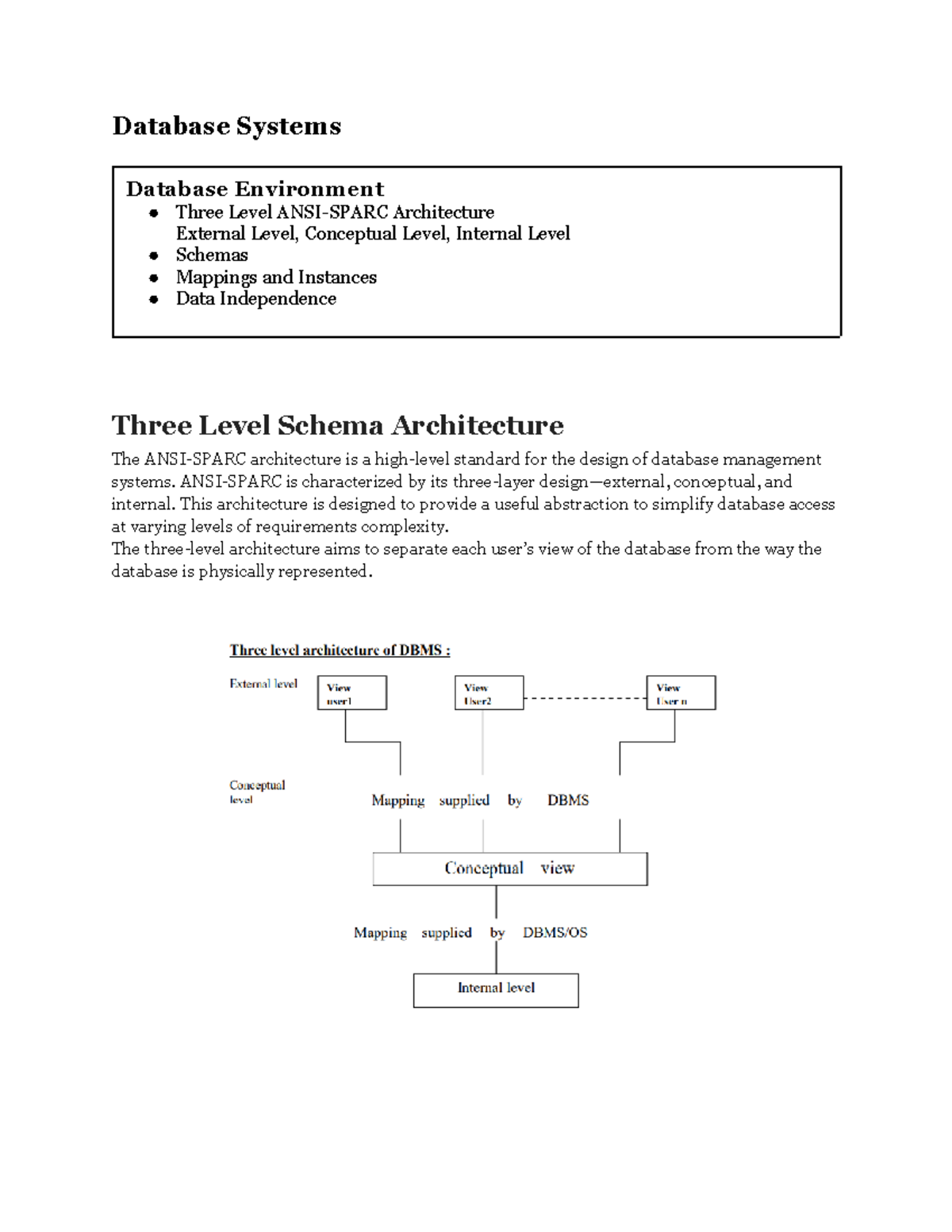 Database 2nd Week Easy to learn Database Systems Database