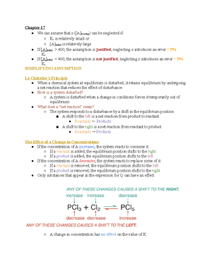 Chem 2 Exam 1 Study Guide - General Chemistry 2017-18 - Chapter 13 What ...