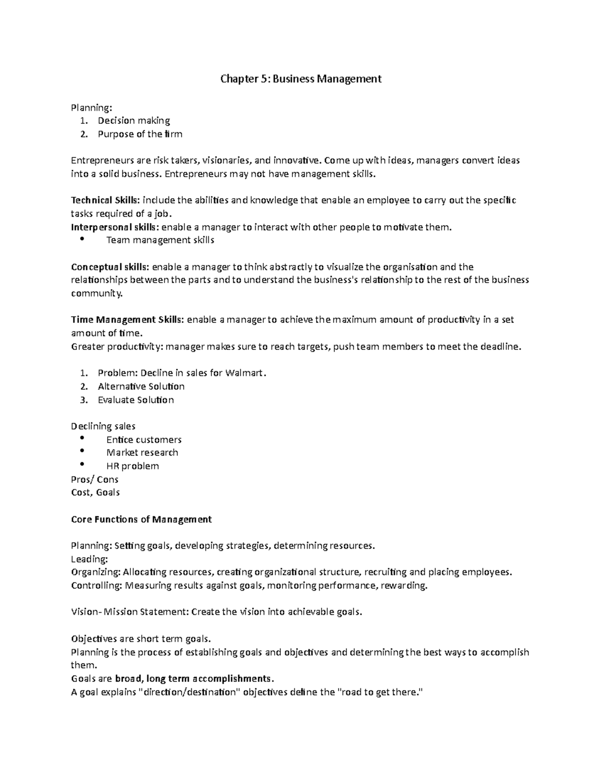 chapter 5 feasibility and business planning worksheet answers