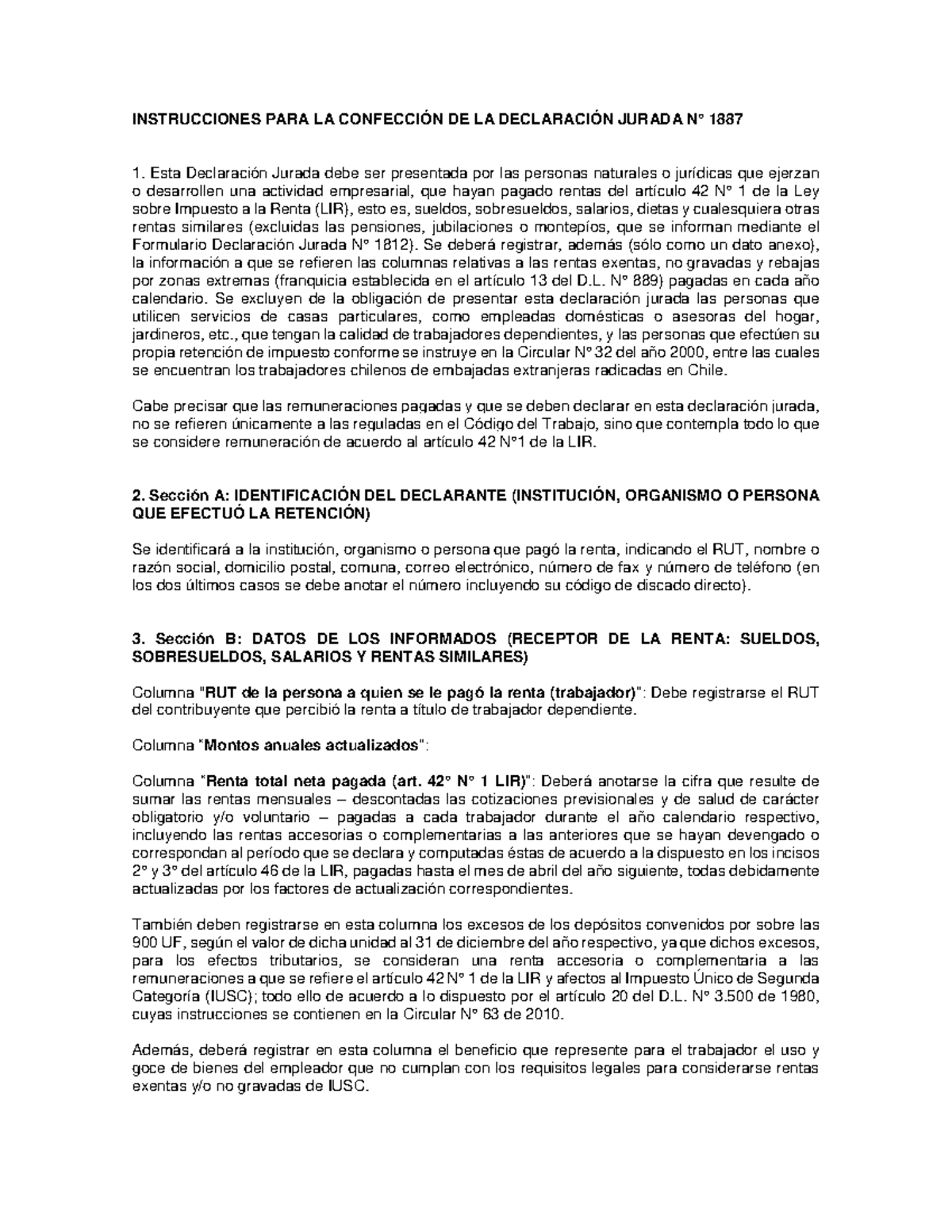 Modelos Y Tipos De Declaracion Jurada En Word Y Pdf Modelo Ejemplar Images