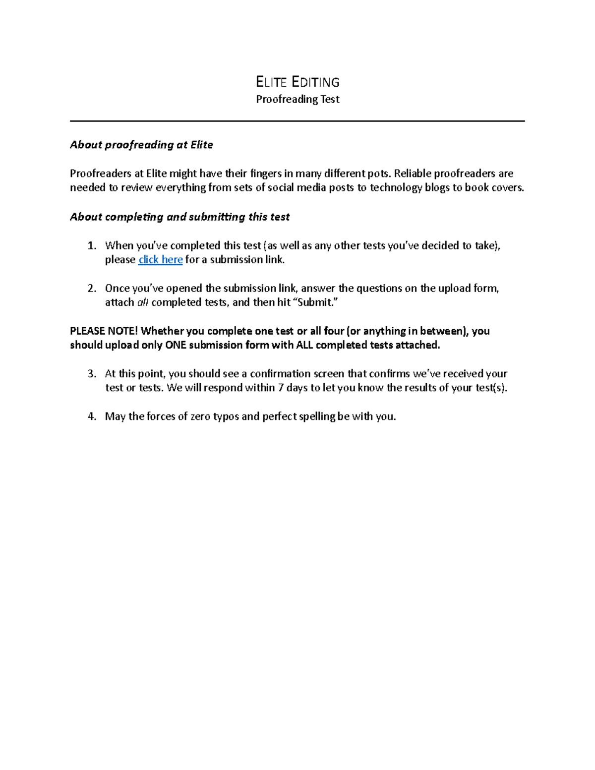 EE-Proofreading-Test2022 - ELITE EDITING Proofreading Test About ...
