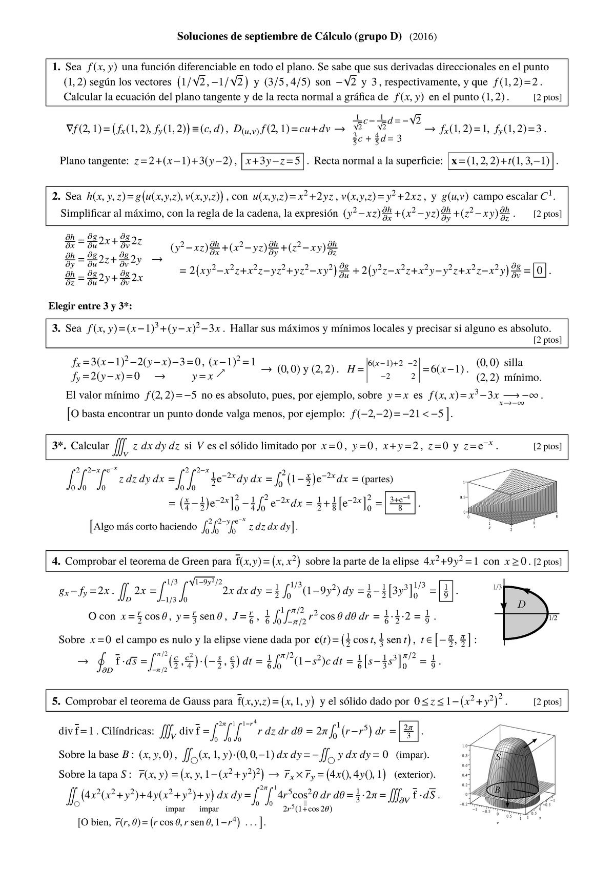 Solucionario Calculo De Varias Variables Uatf Studocu