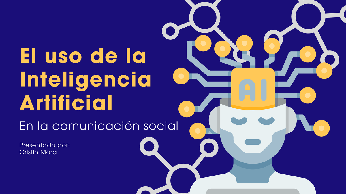 El uso de la inteligencia artificial en la comunicación social - El uso ...
