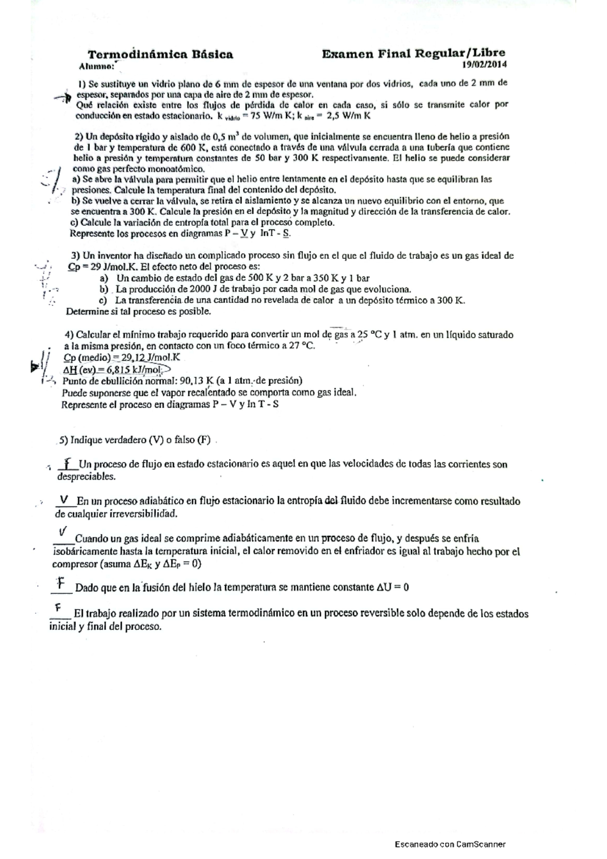 Final Termodinámica Básica 19-02-2014 - Termodinámica Básica - Studocu