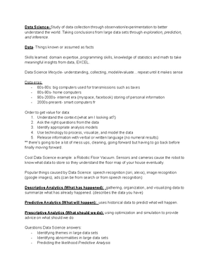 Data collection and management - File formats - Structured data files ...