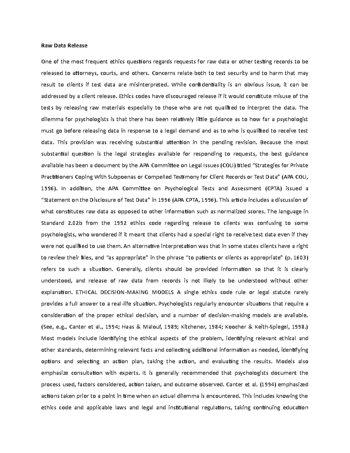 raw-data-release-raw-data-release-one-of-the-most-frequent-ethics