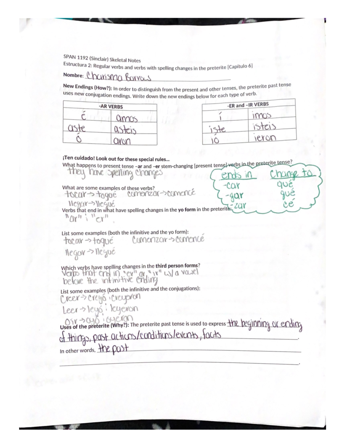 scanned-documents-1-regular-verbs-and-verbs-with-spelling-changes