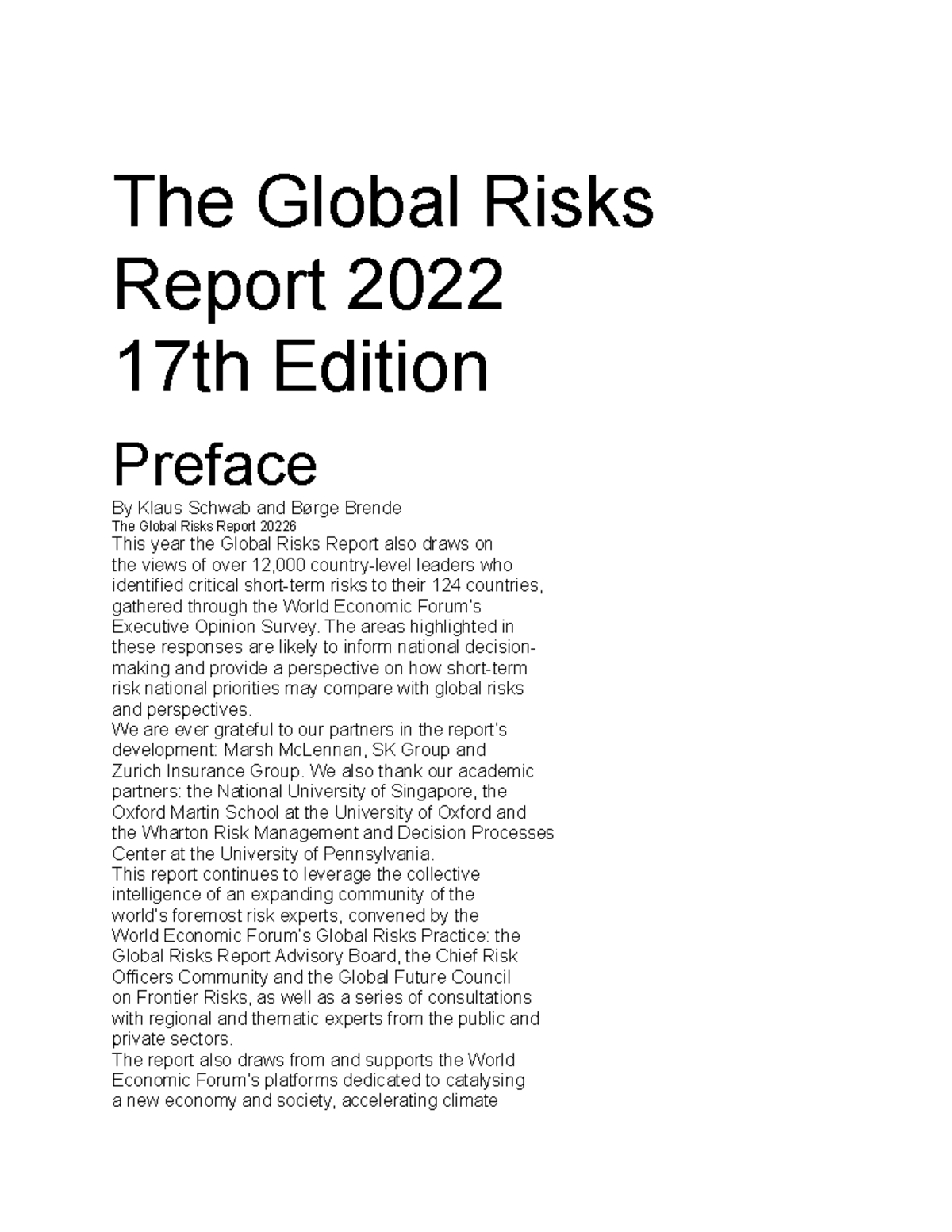 Future Shock: Preparing For 2024'S Global Risks - jdxx0ok