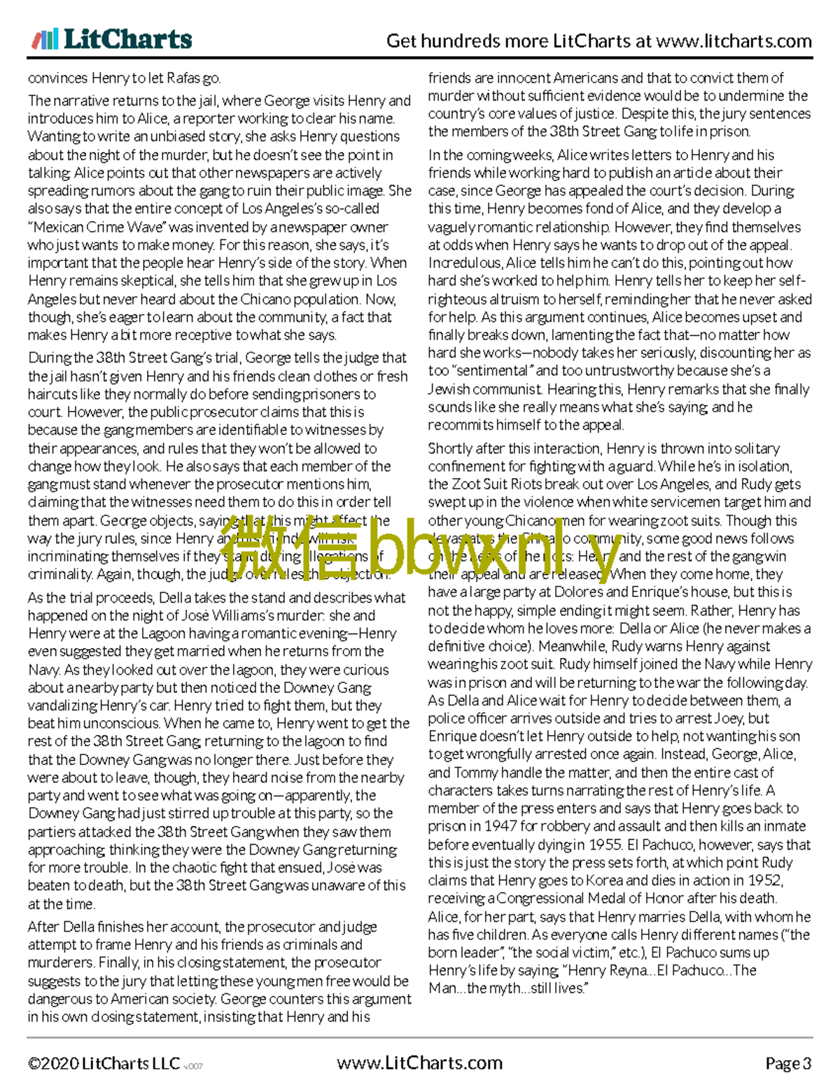 ZootSuitLit Chart 3 微信号：bbwxnly！正在寻找全面的《动物农场》教学资源？《Animal Farm Unit