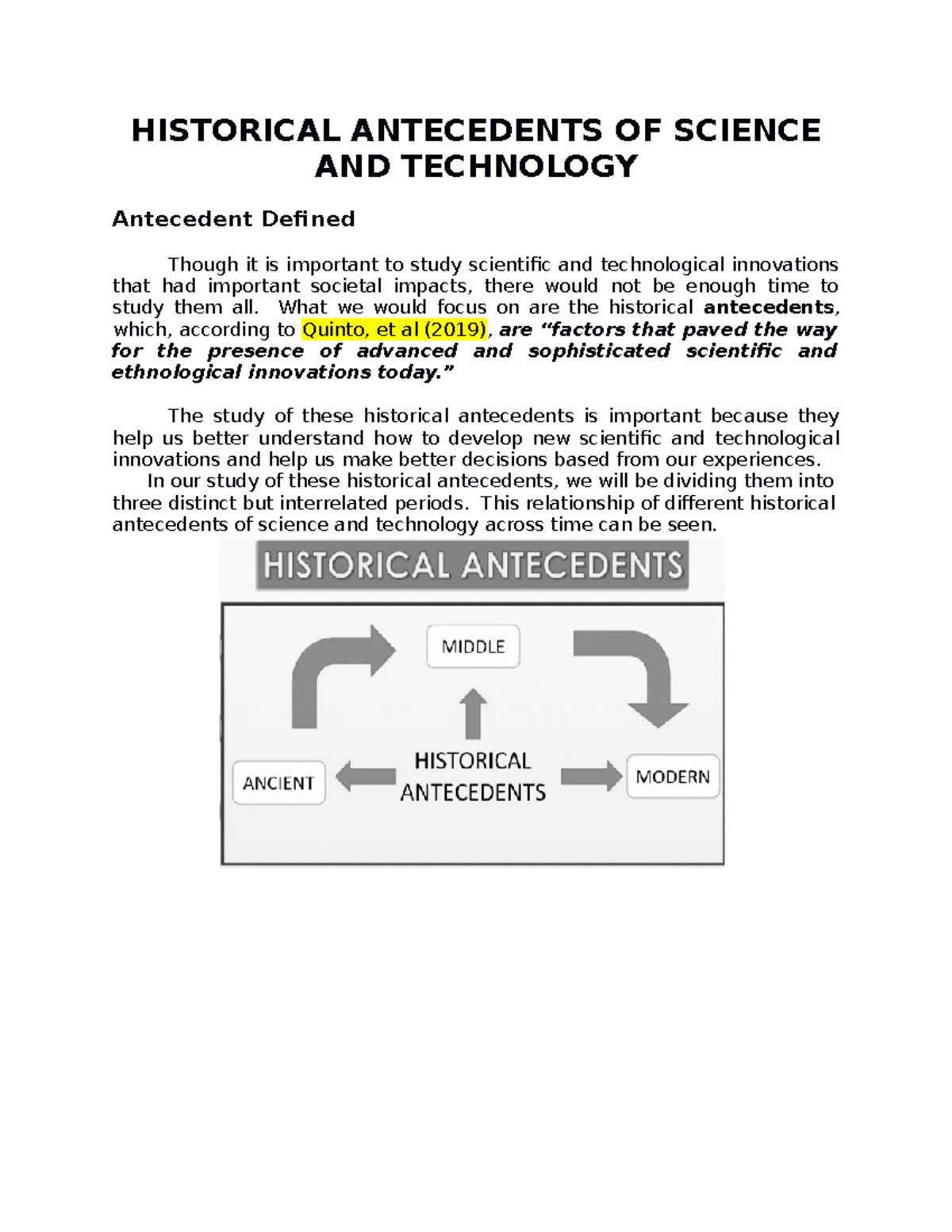 Module 2 Sts - Lecture Notes 2 - Science, Technology, And Society ...