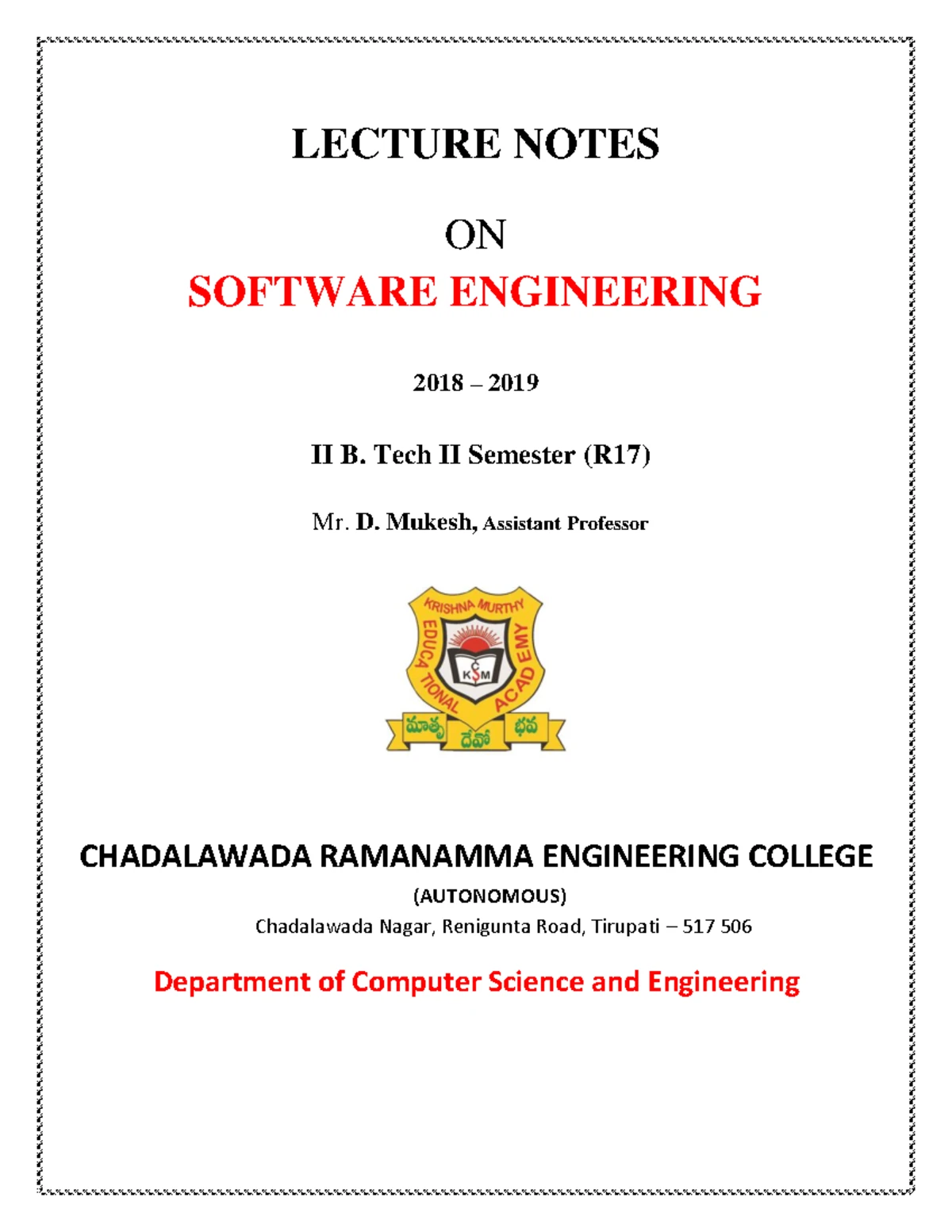 Software testing - Copy - CHAPTER 1 software testing: Software testing ...