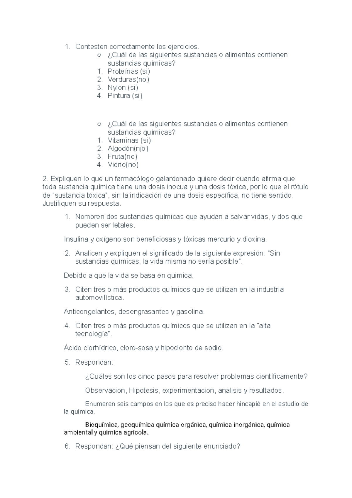 Actividad 2 - Transformacion - Contesten correctamente los ejercicios ...