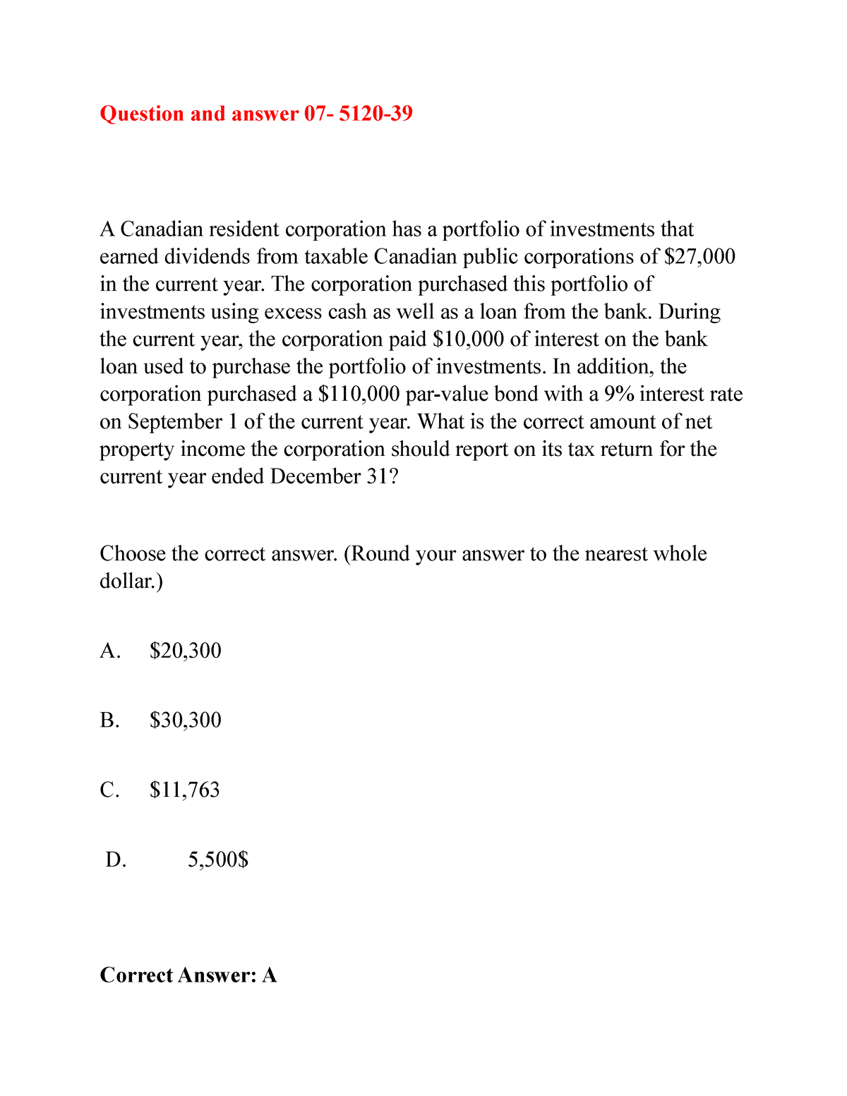 question-and-answer-07-5120-39-canadian-tax-principles-2020-2021-byrd