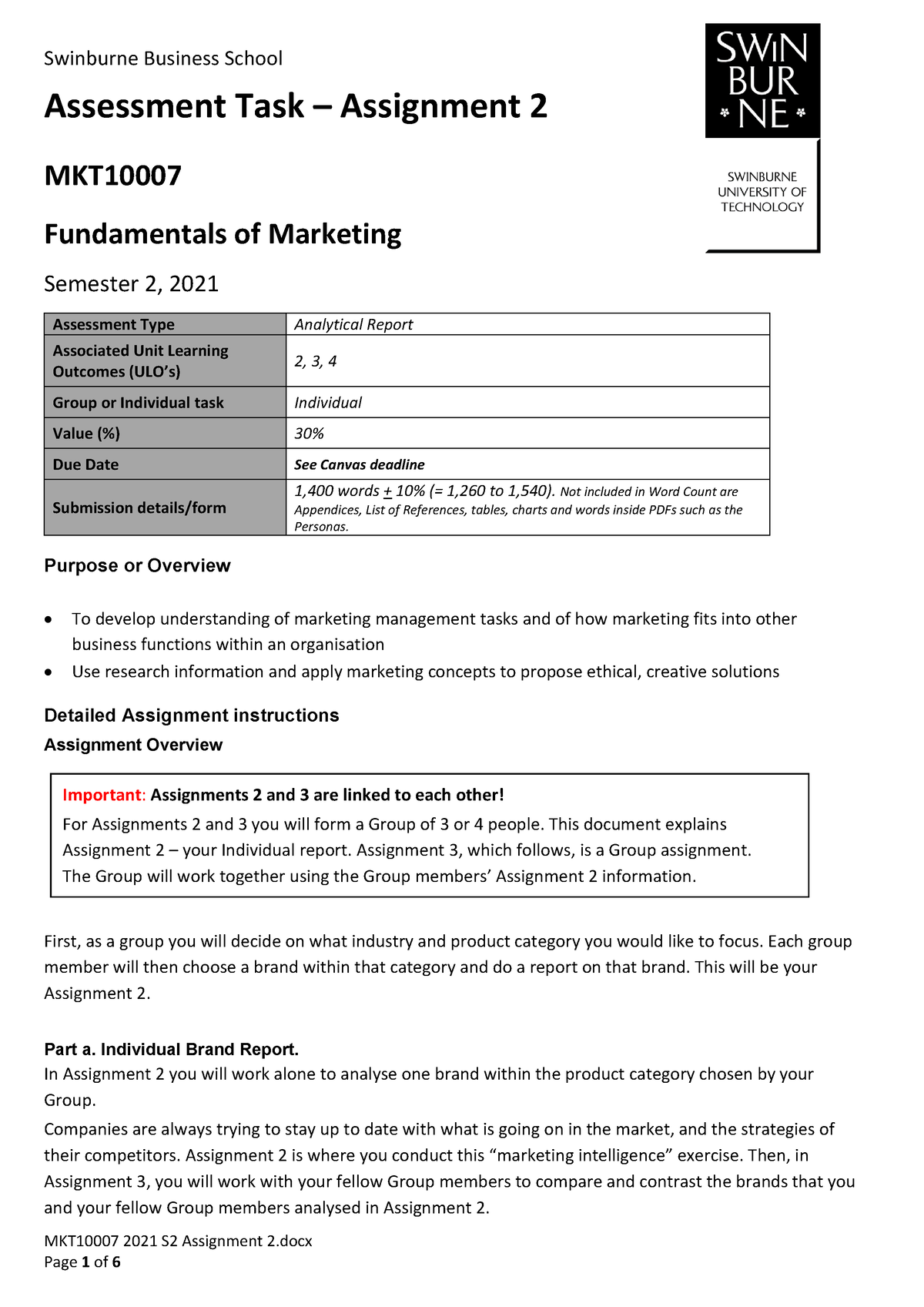 mkt10007-2021-s2-assignment-2-1-not-included-in-word-count-are