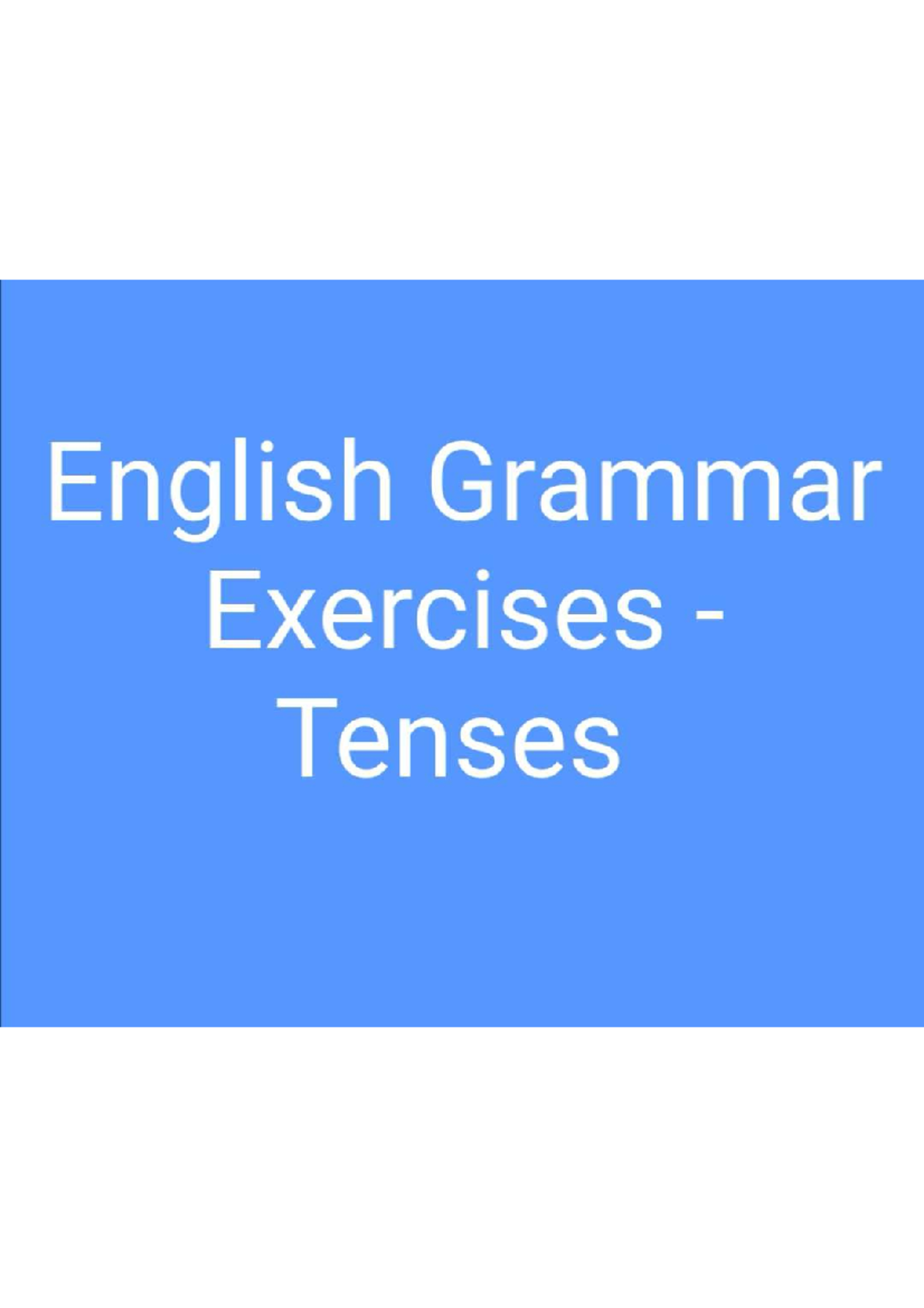 english-grammar-exercises-tenses-fluid-mechanics-studocu