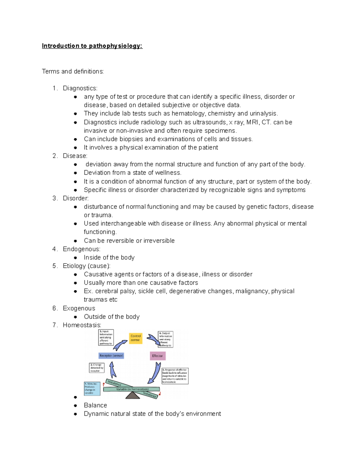 Health Sci Week 1 Introduction To Patho And Pharmppt - Introduction To ...