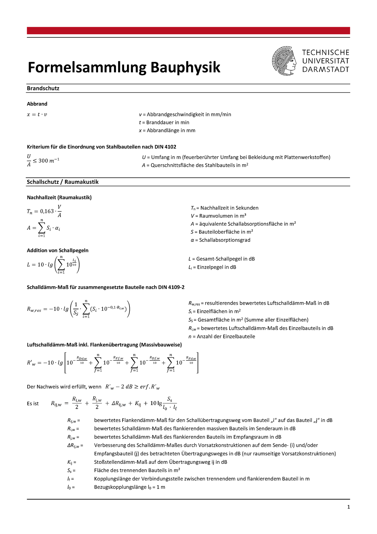 Formelsammlung Bauphysik 2022-04-14 6 Seiten 6d47e78789 ...