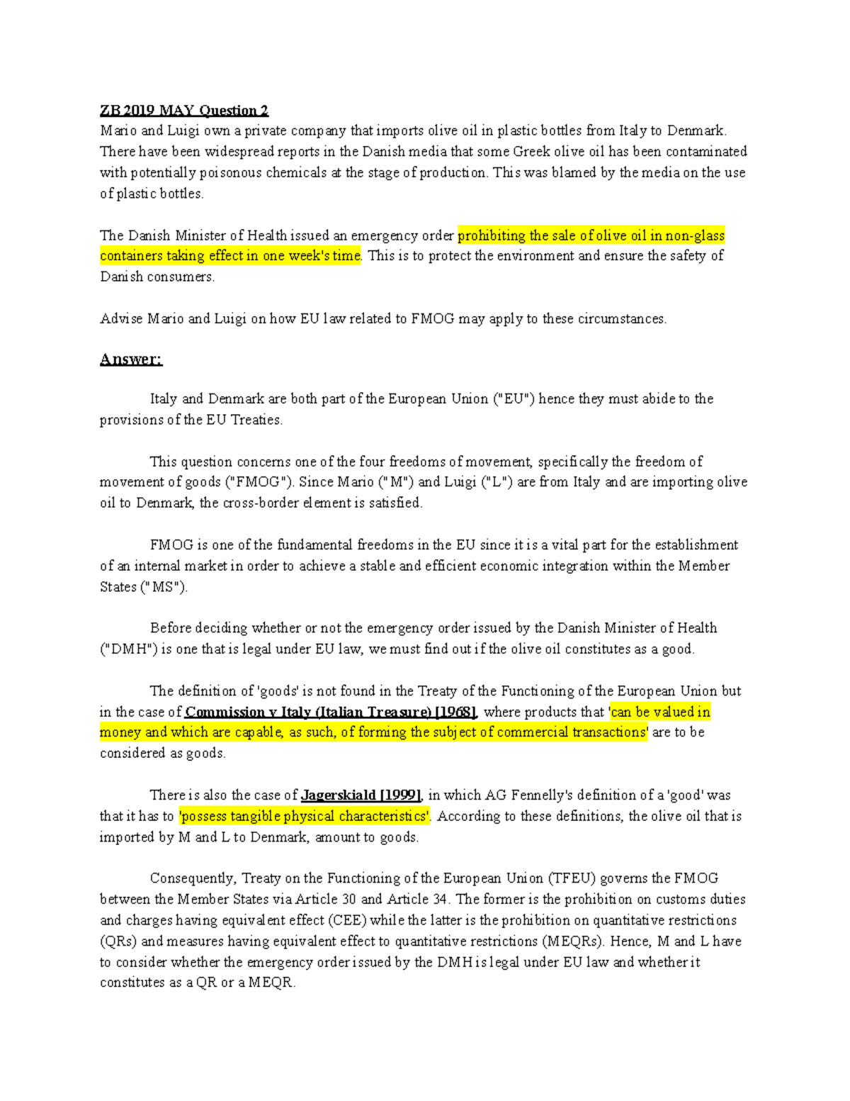 European law essays image