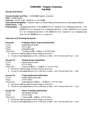 Organic Chemistry Chapter 4 Practice - 1. Which of the following shows ...