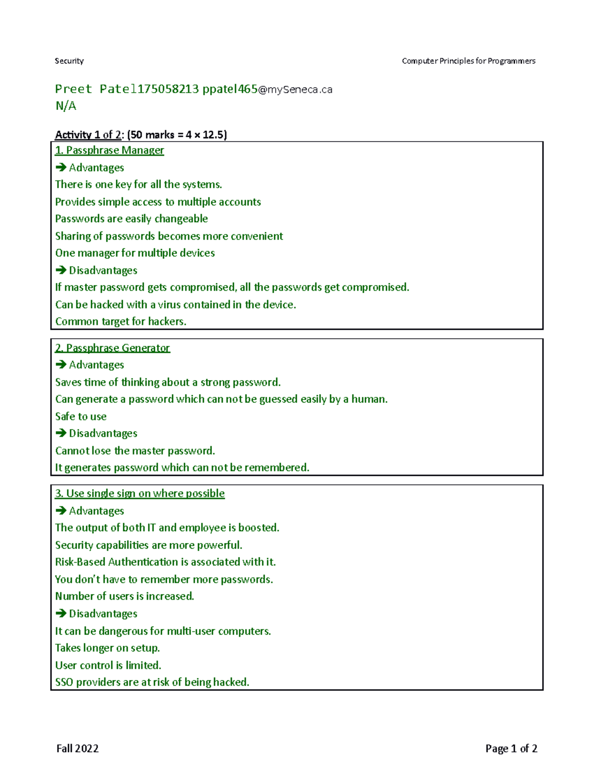 CPR101 W05 Security Activity - Security Computer Principles for ...