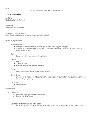 Exam 3 Study Guide - Biol. 213 Anatomy & Physiology I Dr. Harald Beck ...