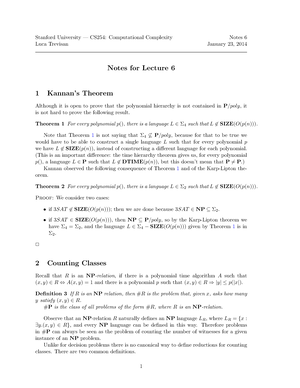 Lecture 05 - Stanford University — CS254: Computational Complexity ...