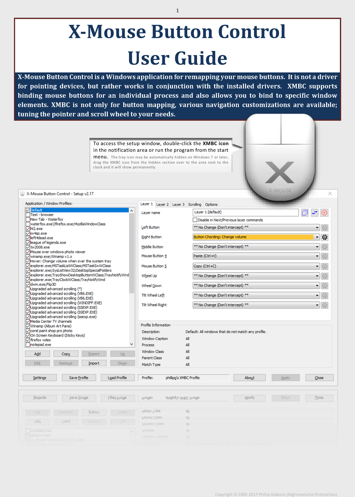 X-mouse button user guide - Warning: TT: undefined function: 32 Warning: TT: