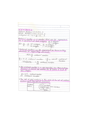 R1: Real Numbers - MAT 105 - Studocu