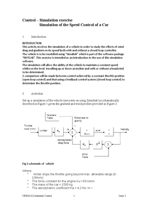 Tutorial 5 - brief 5 - UFMEUY-20-3 Control Systems Engineering UFMFB7 ...