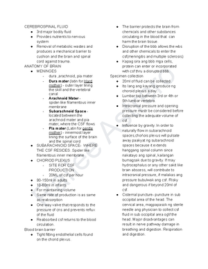 AUBF Notes - Aubf lecture - AUBF NOTE in MICROSCOPIC EXAMINATION - Studocu