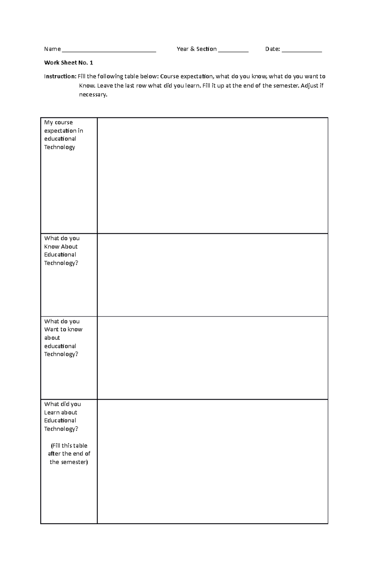 Worksheet-1-3 - Worksheet - Name ____________________________ Year ...