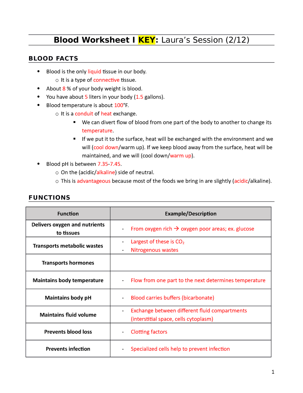 pal-blood-worksheet-i-key-blood-worksheet-i-key-laura-s-session-2-12-blood-facts-blood-is
