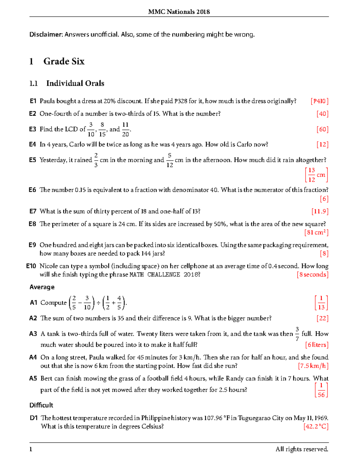 MMC Nationals 2018 - Practice materials for Metrobank Math Challenge ...