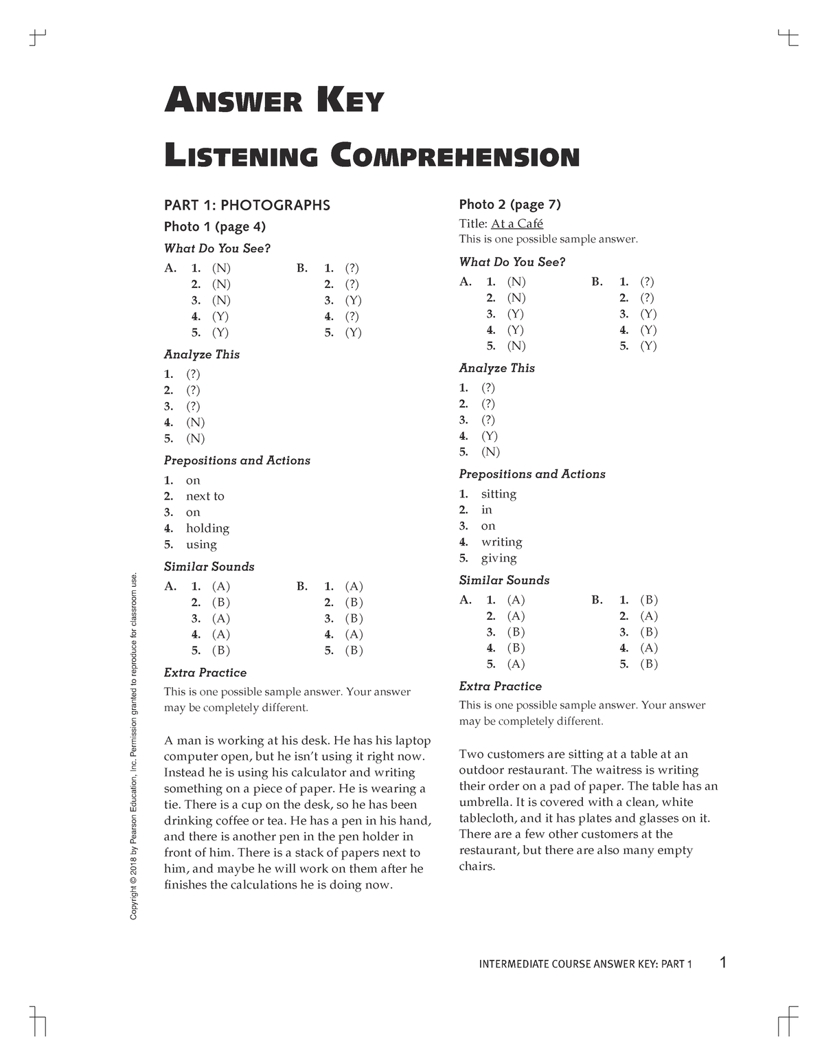 Longman Preparation Series for the Toeic Test Intermediate Course